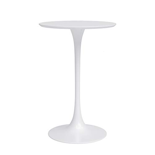 Jamesdar Kurv Counter Height Table, White