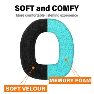 A50 Ear Pads Headband Compatible with Astro A50 a50 Gen 3 Gen 4 Gaming Headset I Replacement Ear Cushions I Velour (Not Suitable for Astro A50 Gen 1 Gen 2)