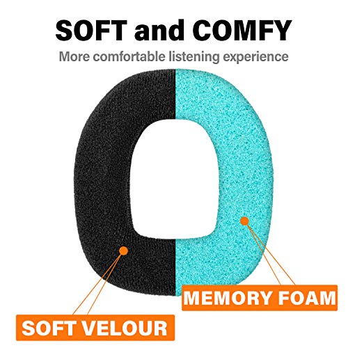 A50 Ear Pads Headband Compatible with Astro A50 a50 Gen 3 Gen 4 Gaming Headset I Replacement Ear Cushions I Velour (Not Suitable for Astro A50 Gen 1 Gen 2)