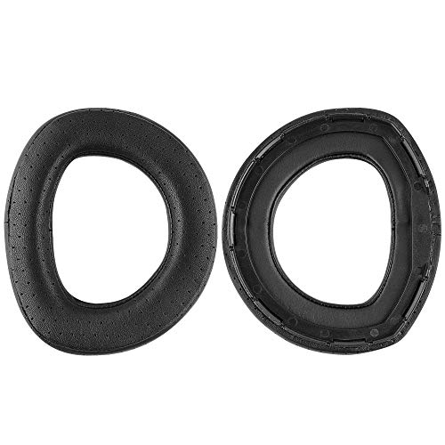 Geekria Elite Perforated Sheepskin Replacement Ear Pads for Sennheiser HD800 Headphones Ear Cushions, Headset Earpads, Ear Cups Repair Parts (Black)