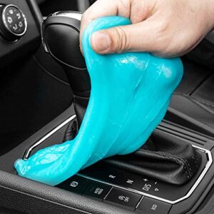 Car Cleaning Gel for Car Detailing Kit Car Cleaning Kit Car Cleaning Putty for Car Interior Car Slime for Cleaning Car Putty Dust Cleaner Gel Car Accessories Keyboard Cleaner (Blue)