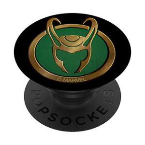 marvel loki series icon popsockets popgrip: swappable grip for phones & tablets
