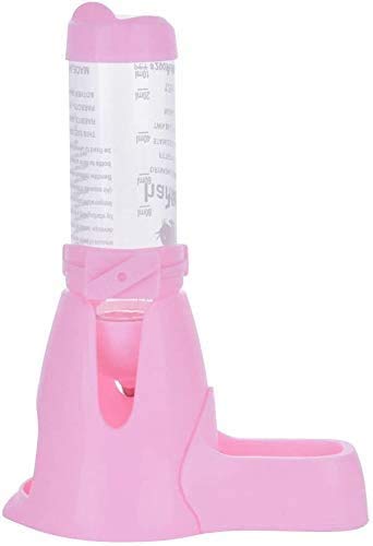 BINX (125ML, Pink) Water Dispenser Automatic pet Bottle for Hamsters, Rats, Guinea Pigs, White Rabbits and Small Animals