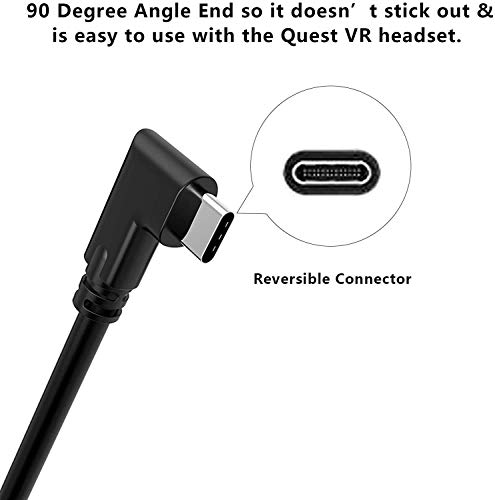 Unidanho USB Link Cable 10FT(3M) 5Gbps USB 3.2 Gen1 3A High Speed Data Transfer & Fast Charging Cable Compatible for Oculus Quest 2/1 VR Headset