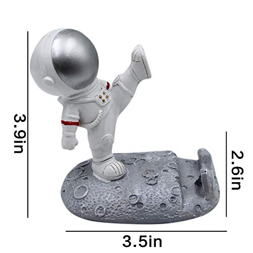 Creative Astronaut Phone Holder Spaceman Cell Phone Stand Cute Funny Smartphone Holder Bracket for Desk Home Office