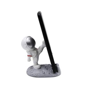 Creative Astronaut Phone Holder Spaceman Cell Phone Stand Cute Funny Smartphone Holder Bracket for Desk Home Office