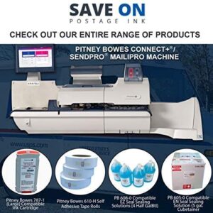 Save On Postage Ink 787-0 Compatible PB Sendpro P/Connect + Series Mailing System - 787-0 High Yield Red Ink Cartridge - Postage Meter Cartridge