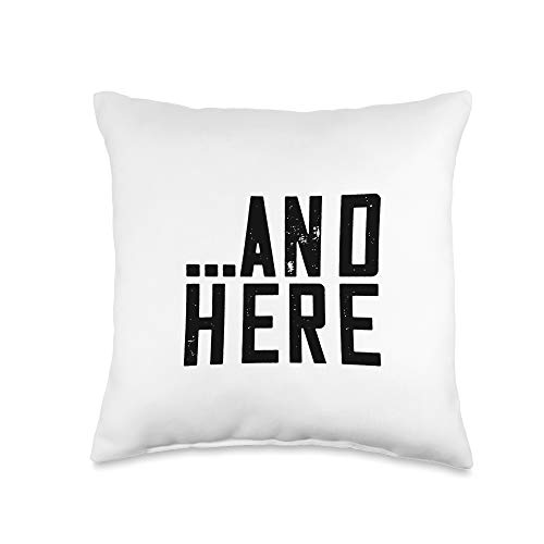 AlbaGifts Funny Matching Set We Had Sex Here and Here Throw Pillow, 16x16, Multicolor