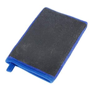 x autohaux automotive clay mitt glove detailing cleaning wash mitt blue 21x14cm