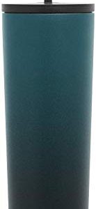 Simple Modern Classic Insulated Tumbler, 28oz Lid & Flip, Midnight Black & Classic Insulated Tumbler with Straw and Flip or Clear Lid Stainless Steel Water Bottle Iced Coffee Travel Mug Cup, 28oz Lid