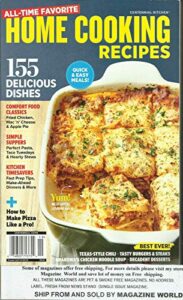 all- time favorite home cooking recipes magazine, best ever issue, 2020