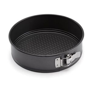 Amazon Basics Non-stick Springform Cake Tins (4'', 7'' and 9'') with Loose base (Set of 3)