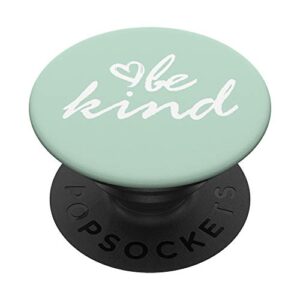 white be kind green popsockets swappable popgrip