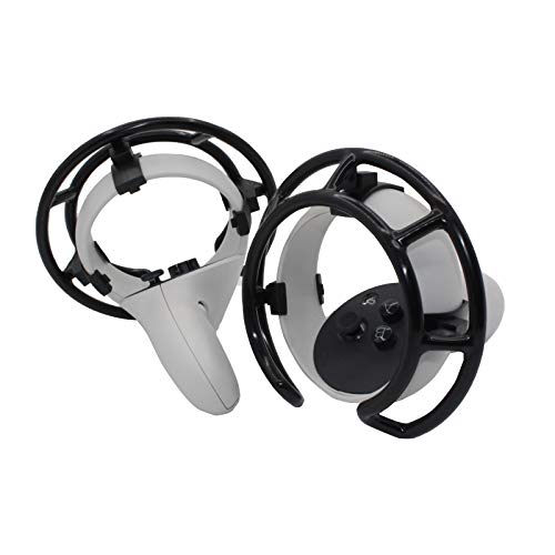 LICHIFIT Anti-Collision Protection Frame Cover Set for Oculus Quest 2 Headset Grip Handle Bumper Guard