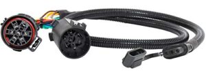 oyviny replacement 55384 uscar 4-pin trailer wiring harness with uscar 7 way connector 41 inches length plug and play adapter