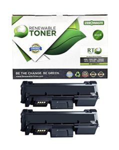 renewable toner compatible micr toner cartridge replacement for xerox 106r02775 106r02777 phaser 3260 workcentre 3215 3225 (pack of 2)