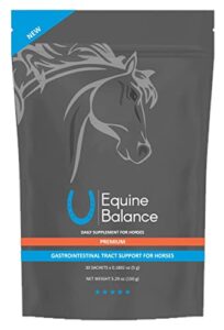 equine balance premium daily supplement for horses | organic advanced bio-nano technology to support digestive health | improves stamina | immunity and joint support | 30 day supply | 5 oz