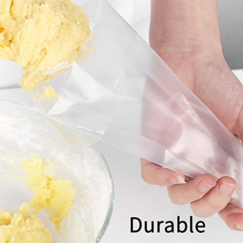 20Pcs Piping Bags,12Inch Disposable Pastry Bags,Use for Cream Frosting,Cookie Cake Decorating Supplies