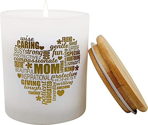 Mami Home Scented Mom Candle -for Loving, Inspiring Moms. Ideal, Thoughtful Uplifting Healing Gift for Mom's Birthday, Gifts for Mother's Day, I Love You Mom Candles(Lavender Vanilla, 10oz)