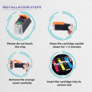 Compatible Canon 281 PB Ink Cartridge Replacement for Canon 281XXL Photo Blue Use for PIXMA TS9120 TR7520 TR8520 TS6120 TS6220 TS8120 TS8220 TS9520 TS6320 TS9521C Printer, CLI281xxl PB 2 Pack