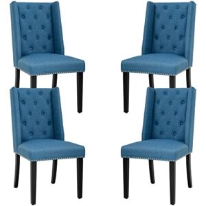 fdw dining chairs set of 4 kitchen chairs for living room dining room chairs side chair for restaurant home kitchen living room