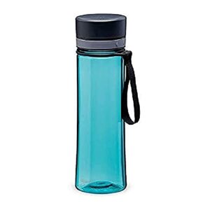 aladdin aveo leakproof leakproof water bottle 0.6l aqua blue – wide opening for easy fill - bpa-free - simple modern water bottle - stain and smell resistant - dishwasher safe