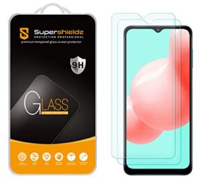 (2 pack) supershieldz designed for samsung galaxy a32 5g tempered glass screen protector, anti scratch, bubble free