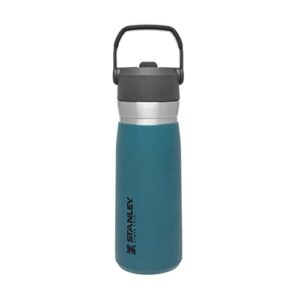 Stanley IceFlow Stainless Steel Water Bottle with Straw 0.65L / 22OZ Lagoon – Leakproof Insulated Water Bottle - Keeps Cold for 12+ Hours - BPA-Free Thermos Flask - Dishwasher Safe