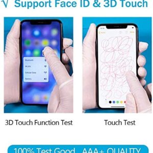 YOXINTA for iPhone 11 Screen Replacement 6.1 inch LCD Display 3D Touch Screen Digitizer Frame with Adhesive, Screen Protector, Repair Tools Compatible with Model A2111, A2223, A2221