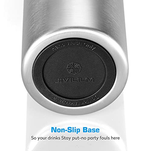 JIVILILM Stainless Steel Insulated Cooler for 12oz Slim Cans | Skinny Can Drinks Holder for Hard Seltzer, Beer, Soda, and Energy Drinks (Dream Hubble-Bubble)