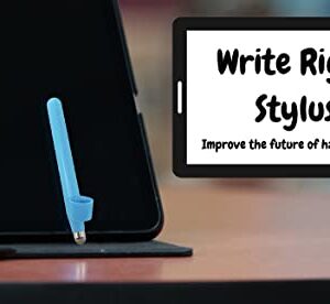 Write Right Stylus - Kids Stylus for Improving Handwriting (Blue)