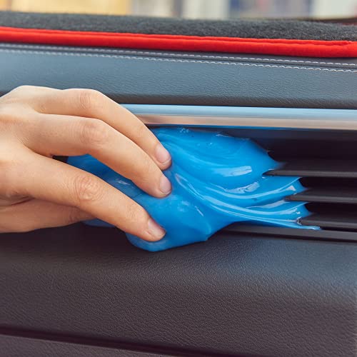 HAUSSIMPLE Car Cleaning Gel for Car Detailing - Pack of 4 - for Removing Dust from Car Vent Dashboard Interior, Keyboard Cleaning Putty for PC, Laptop