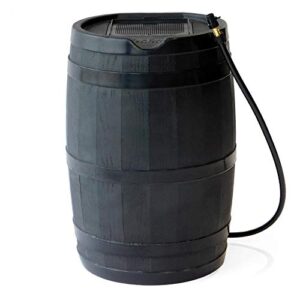 fcmp outdoor rc45 rain barrel, black