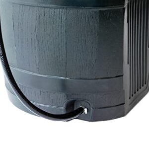 FCMP Outdoor RC45 Rain Barrel, Black