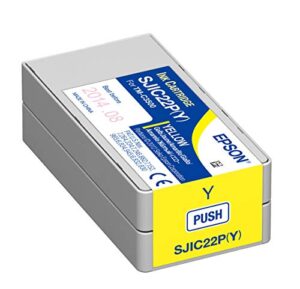 mobi print genuine sjic22p yellow ink cartridge kit for tm-c3500 c33s020583 c33s020583