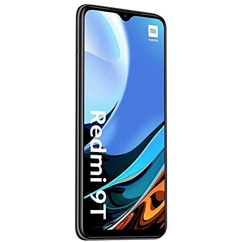 Xiaomi Redmi 9T 4G LTE GSM Volte Factory Unlocked 64GB / 4GB Ram Quad Camera 48MP Global (At&t Tmobile Metro Latin Europe) 6.53 inch (NO VERIZON/Boost) (Carbon Grey)