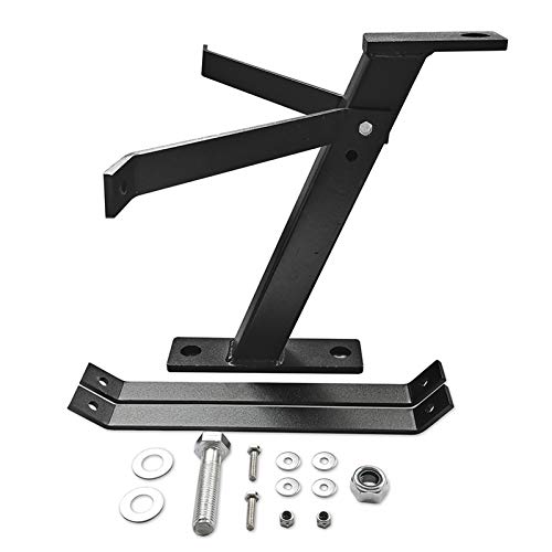 KAIRAY Lawn Mower Tractor Towing Hitch Garden Lawn Pro Tow Mower Hitch Kit Black Powder-Coated Finish