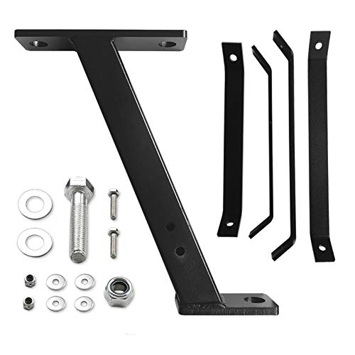 KAIRAY Lawn Mower Tractor Towing Hitch Garden Lawn Pro Tow Mower Hitch Kit Black Powder-Coated Finish