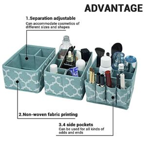 Foldable Cube Storage Bins 11x11 inches Set of 6 Drawer and Organizer Bins