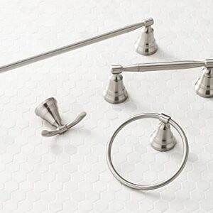 Moen MY0303BN Halle Double Robe Hook, Brushed Nickel