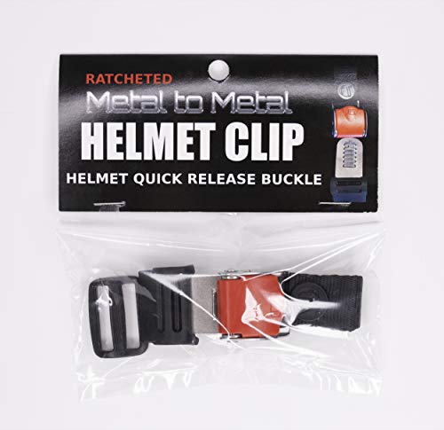 Helmet Quick Release Buckle Kit Ratcheted Stainless Steel Helmet Chin Strap Adapter