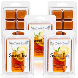 Sweet Tea - Fresh Brewed Southern Sweet Tea Scented Melt- Maximum Scent Wax Cubes/Melts- 1 Pack -2 Ounces- 6 Cubes Gift for Women, Men, BFF, Friend, Wife, Mom, Birthday, Sister, Daughter, Long Lasting