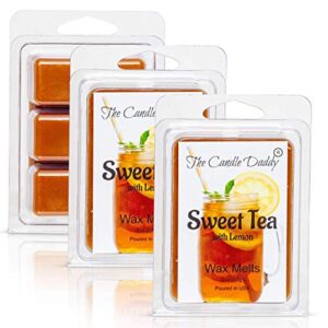 Sweet Tea - Fresh Brewed Southern Sweet Tea Scented Melt- Maximum Scent Wax Cubes/Melts- 1 Pack -2 Ounces- 6 Cubes Gift for Women, Men, BFF, Friend, Wife, Mom, Birthday, Sister, Daughter, Long Lasting