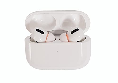 SYMBIO AirPods Pro Memory Foam & Silicone Hybrid Ear Tips. Provides Great Seal and Sound Isolation. Durable Ear Tips Easy to Keep Clean, Clicks-On, Fits Charging Case, 3 Pairs (Small, Medium, Large)