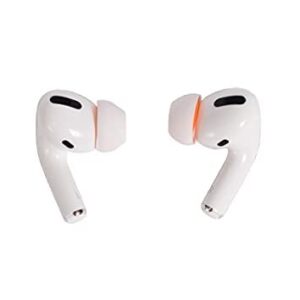 SYMBIO AirPods Pro Memory Foam & Silicone Hybrid Ear Tips. Provides Great Seal and Sound Isolation. Durable Ear Tips Easy to Keep Clean, Clicks-On, Fits Charging Case, 3 Pairs (Small, Medium, Large)