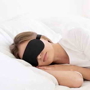 Ukissim Silk Sleep Mask, Soft Eye Mask Blindfold for Travel & Sleeping & Nap