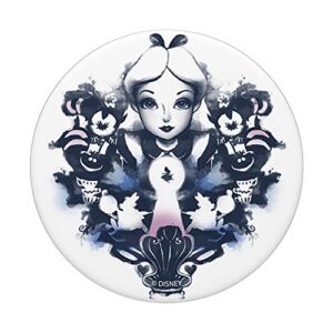 Disney Alice In Wonderland Alice Rorschach Portrait PopSockets Swappable PopGrip