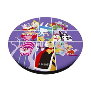 Disney Alice In Wonderland Wonder Art Blocks PopSockets Swappable PopGrip