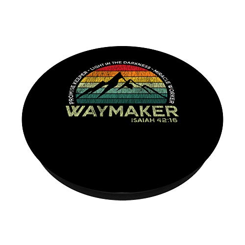 Vintage Waymaker Promise Keeper Miracle Worker Christian PopSockets Swappable PopGrip