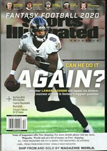 sports illustrated fantasy football 2020 can he do it again ? issue, 2020